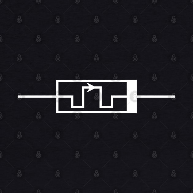 MEMRISTOR Electronic Symbol by Decamega